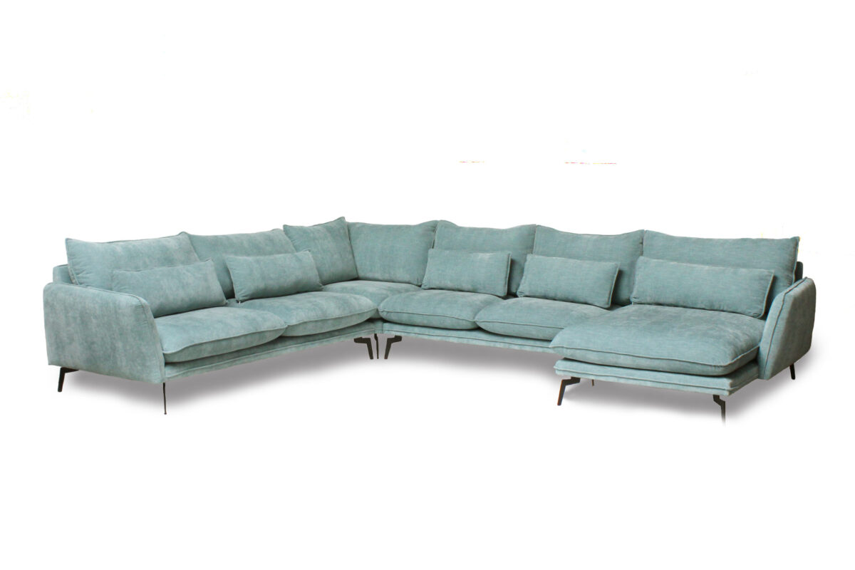 Style hörnsoffa med divan